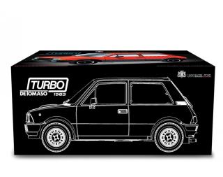 Innocenti De Tomaso Turbo 1983 Grigio metallizzato Laudoracing 1:18 Resinemodell (Türen, Motorhaube... nicht zu öffnen!)
